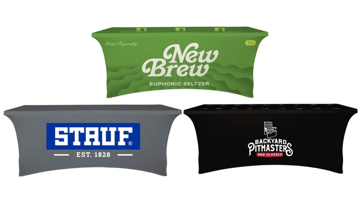Custom Stretch Table Covers