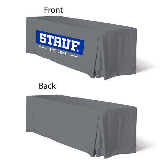 6-ft.4 Sided with Pleats Flame Retardant Fitted Table Covers